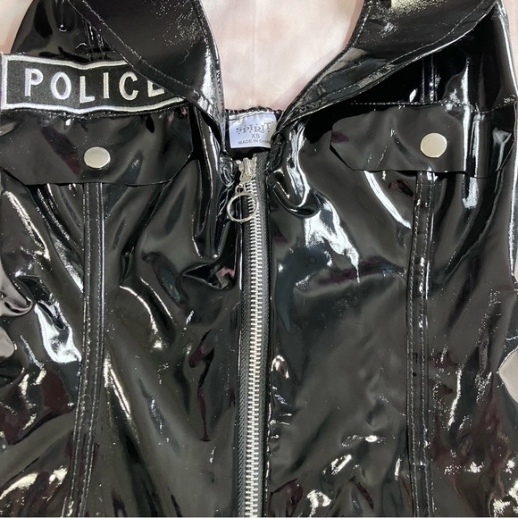 🩵2FOR$20 Spirit Halloween Sexy Police Costume, With Hat & Matching Purse - Picture 5 of 15